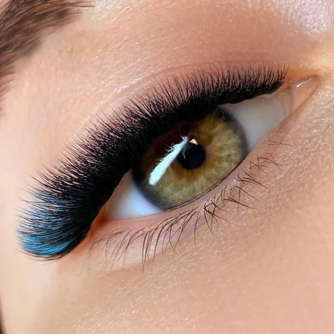Professional lash extension results by Hannah - mega volume expert serving Tustin and Orange County CA